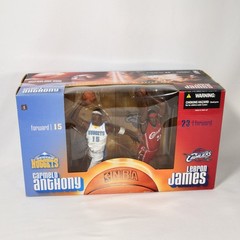 2004 Mcfarlane Sports Picks Lebron James Carmelo Anthony NBA Figures NEW