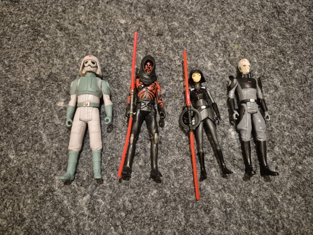 Hasbro Star Wars Rebels Figures 3.75″ AT-DP Driver Maul Inquisitors Lot Loose