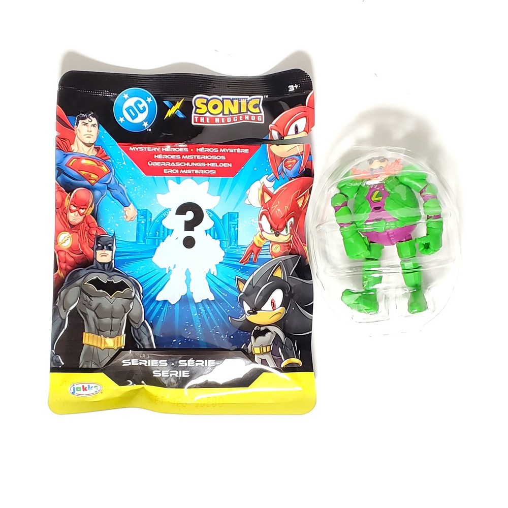 DC SUPERHEROES x SONIC Series 2 DR. EGGMAN as LEX LUTHOR 2.5″ Mystery Blind Bag