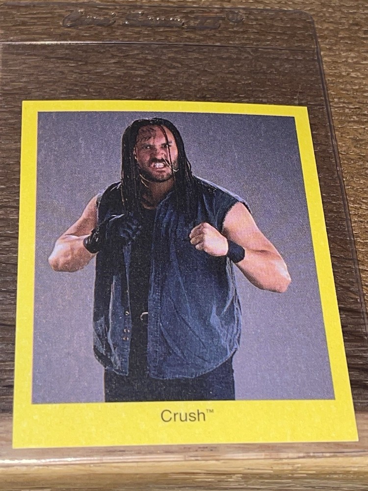 1997 CRUSH BRIAN ADAMS Card WWF Cardinal RARE MINT CONDITION!!!