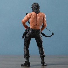 NECA Rambo SDCC 2015 Force Of Freedom Action Figure Doll Handmade Model Toy