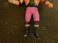 LJN Titan Sports 1987 Brett Hitman Hart WWF WWE WCW NWA AWA ECW Purple Variant
