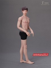 LDDOLL 32Boy 1:6 Normal Skin Finger Bone Silicone Male Body Doll Fit 12” Head