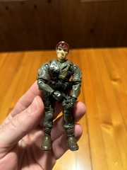 2003 Lanard The Crops Green Camo Red Beret Military Action Figure