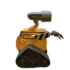 Disney Pixar WALL-E Remote Control Robot Think Way Toy Yellow Black *NO REMOTE**