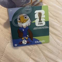 Jazwares FIFA® World Cup 2026 USA 8” Plush Official Clutch™ Bald Eagle NWT