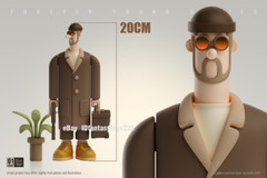 CLOSE-UP STUDIO Coffee Park Killer Forever Young Action Figure instock H20cm