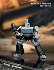 IN STOCK! Galaxy toys Mini08 DESTROYER 7cm Megatank Robot Action Figure