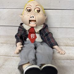 Pee Wees Playhouse Billy Baloney Ventriloquist Dumny Pee Wee Herman Puppet Toy
