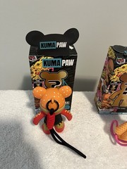Kuma Paw Collectibles 5.5in Food Edition Opened Blind Box Lot of 2