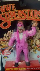 LJN Retro WWE Superstars Jesse The Body Ventura – Blue Card and Black Chase Card