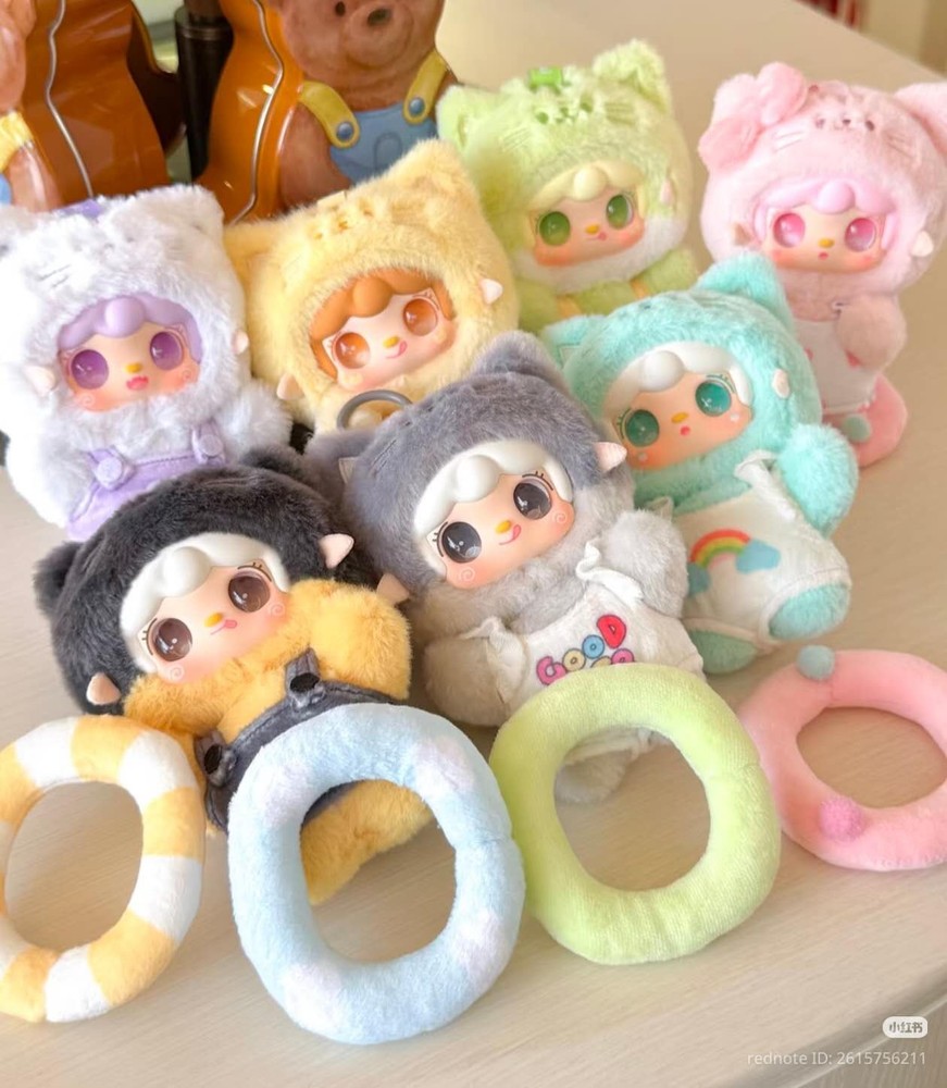 Original Yooki Meow Meow Summer Party Series Plush single Blind Box
