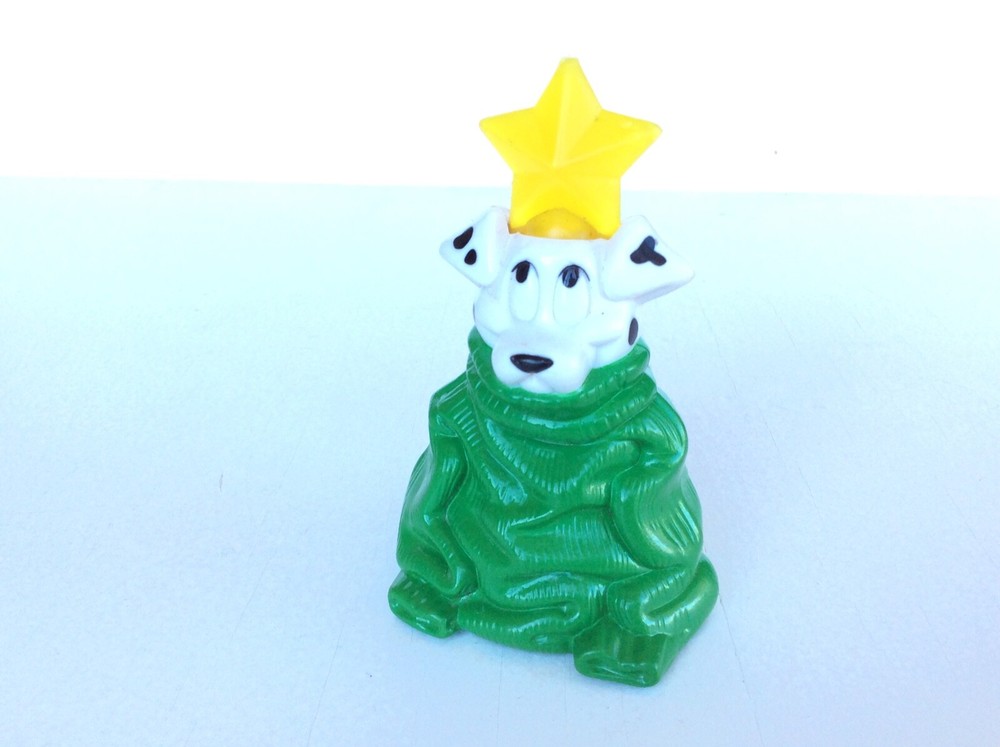 101 Dalmatians Christmas Tree Figure, Vintage McDonald’s 1996