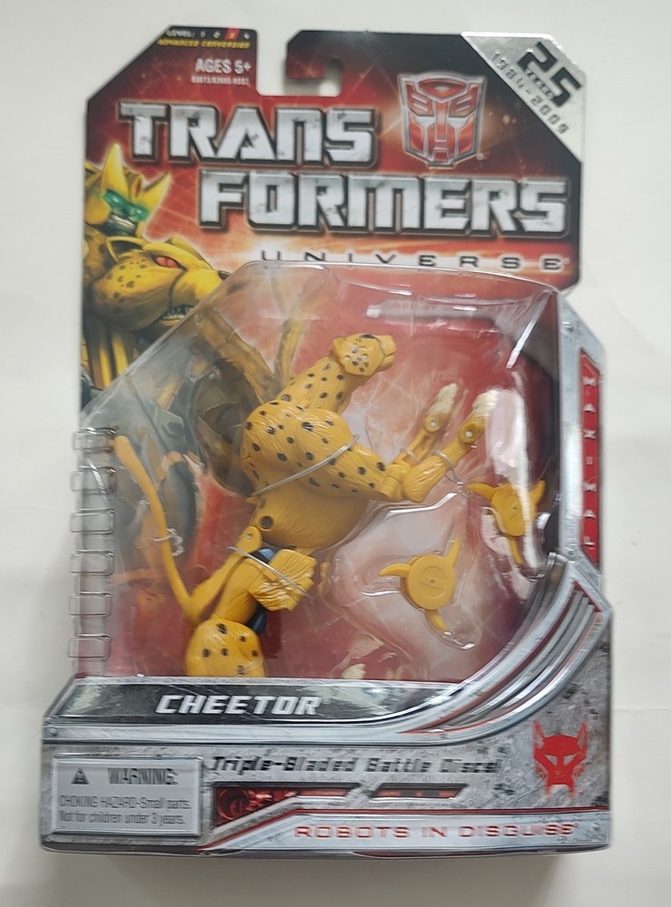 Transformers Universe Cheetor 25th Anniversary Classic Hasbro New Sealed