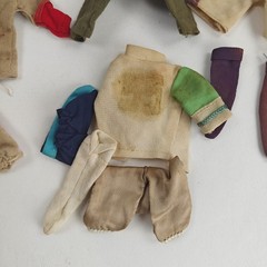 Vintage Mego 1971 Action Jackson Jumpsuits/ Sports Uniforms Accessories Lot