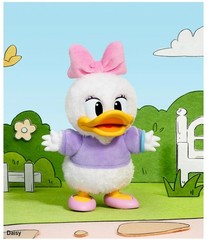 POP MART x Mickey Family Cute Together Keychain Series Keychain Plush – Daisy