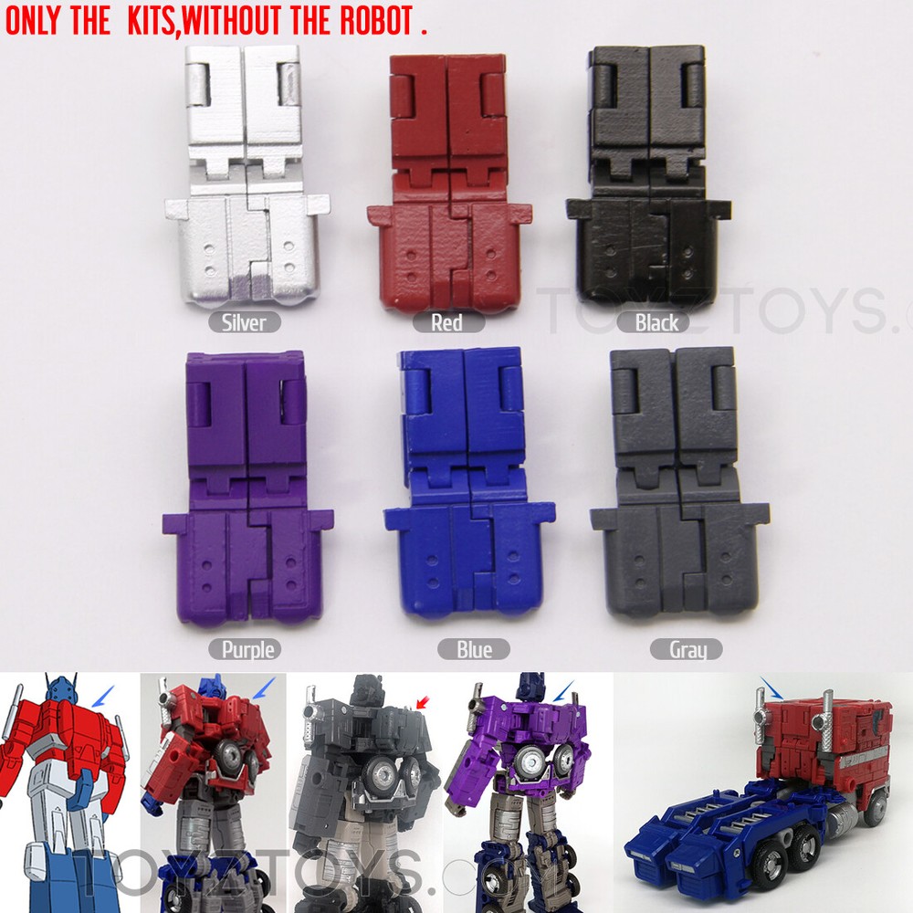 Upgrade Kit For Earthrise Shattered Glass OP Prime Blue Silver Red Backpack