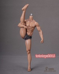30cm LDDOLL 30Boy 1:6 flexible Muscular silicone Male Action Figure Body Model