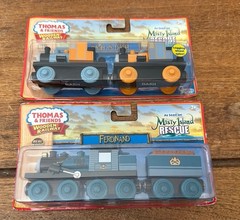 2010 Learning Curve Wooden Thomas Train Misty Island Ferdinand, Bash & Dash!