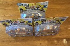 LOT OF 3 Despicable Me Mineez New in Package Minions Illumination (M3)