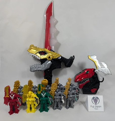 Power Rangers Dino Fury Ryusoulger DX Morpher Saber & Changer Ryusoul Key 10p
