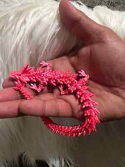 3D Printed Crystal Dragon Office Desktop Fish Tank Fidget Toys Stuffer Gift