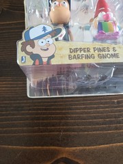 Gravity Falls 3″ Mini Figure: Dipper & Barfing Gnome Brand New Read Description