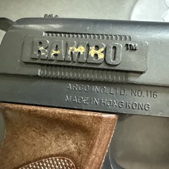 Rambo 45’er Action Set Gun 1985
