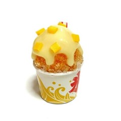 Realistic Mini Snack Food Toy Collectible 1 Random Miniature Keychain Figure