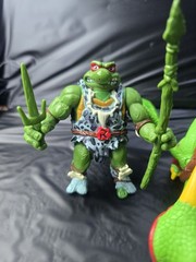 Vintage 1993 TMNT Cave Turtle Raph with Tubular Pterodacty complete Used