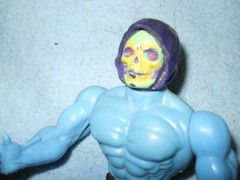 skeletor action figure 5 1/2 inches high FREE SHIPPING