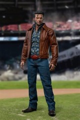 1:6 Marvel Wolverine Logan Man Head Hands Clothes For 12″ Male Action Figure