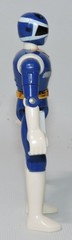 4 Power Ranger Red Blue Silver 1997 4.5″ In Space Action Figure Bandai Gold Belt