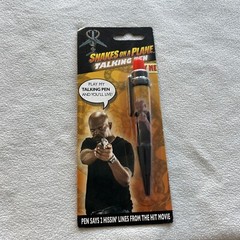 SNAKES ON A PLANE TALKING PEN – SAMUEL L JACKSON – 2006 DOES NOT TALK NO MORE