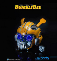 Killerbody Transforms Bumblebee 1:1 Electronic Remote & Voice Controlled Helmet