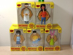 *FREE SHIP* 4″ BOBS BURGERS BELCHER FAMILY CultureFly Tina Louise Gene Linda