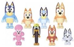 BLUEY Family & Friends Lot of (4) 8 Packs Totaling 32 Figures New In Boxes