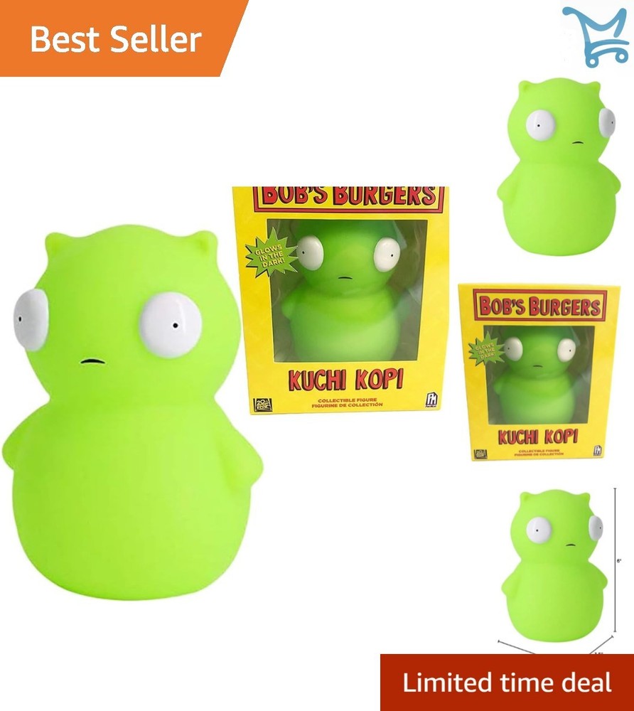 Bobs Burgers Kuchi Kopi Glow in The Dark Vinyl Figure 6 inch Collectible Toy