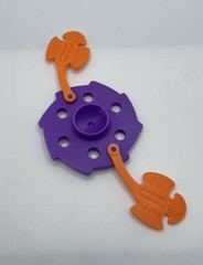 Vintage Twistoid Set Weapon Accessory Stand Replacement REPRO Part MOTU 1986