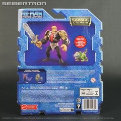 SAVAGE ETERNIA HE-MAN He-Man +CRINGER and Masters of the Universe Action Figure