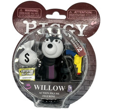Wolf Roblox Piggy Willow 3.5” Series 2 Action Figure Toys with DLC Scratch Code
