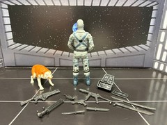 GI Joe Black Major Firefly Custom Figure Complete w/ Accessories Cobra Saboteur