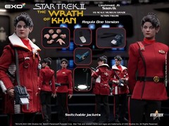 EXO-6 Star Trek The Wrath Of Khan Lt. Saavik Regula One Version 1:6 Scale Figure