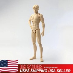 US Mirrfig 1/12 Male Super Flexible Moveable Thin Joint Body Model For 6″ Figure