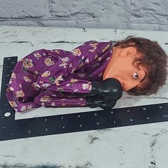 Vintage 1980s Rocky Balboa Hand Puppet Boxing Figure Sylvester Stallone Works