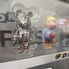 DesignerCon Artist Series 5 BE@RBRICK 100% Set of 5