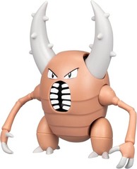 Pokémon Pinsir Battle Feature Figure – 4.5-Inch Pinsir Battle Ready Figure with