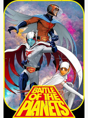 Battle of the Planets Gallactor 3-Pack Gatchaman G-Force Very Rare