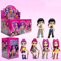 6PCS Set Cosplay Hunters Rumi Mira Zoey Blind Box PVC Toys Action Figure Gift JQ