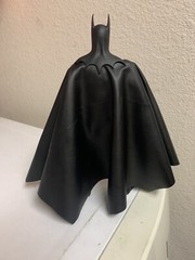 custom batman keaton 1/9 Beast Kingdom leather wired cape NOT FIGURE